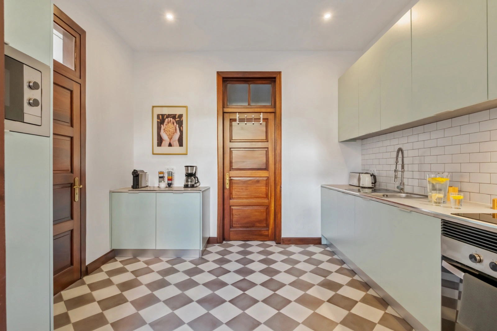 Funchal City Apartment kitchen